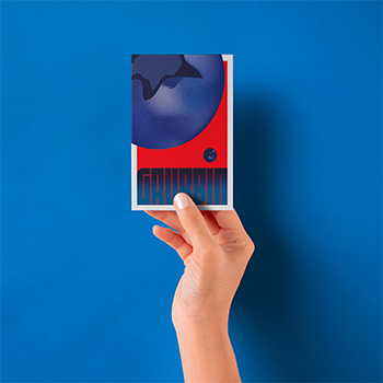 blueberry card mock up